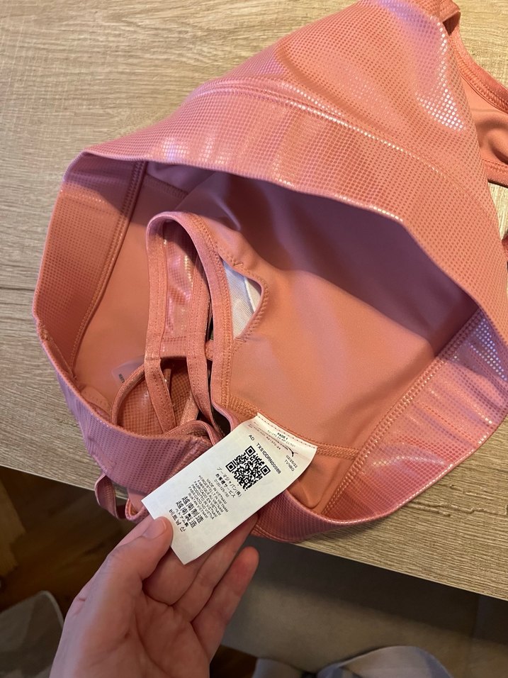 Parlak Pembe Sporcu Sütyeni - Görsel 5