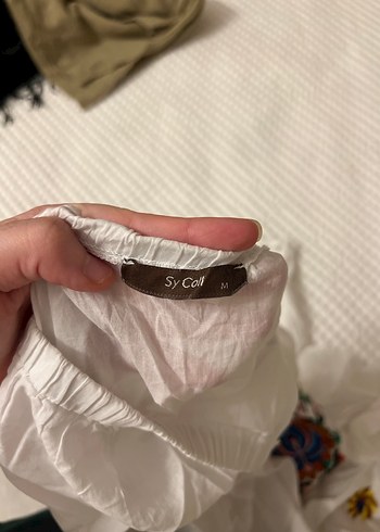 S.Y COLLECTİON Marka Nakış İşlemeli Bluz - Görsel 3