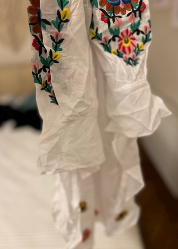 S.Y COLLECTİON Marka Nakış İşlemeli Bluz - Görsel 4