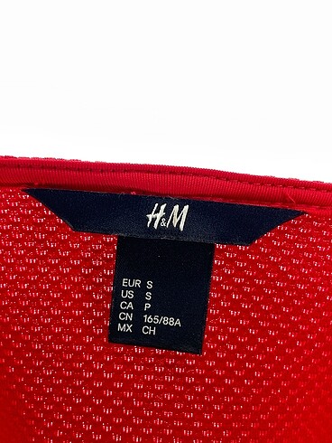 s Beden kırmızı Renk H&M Bluz %70 İndirimli.