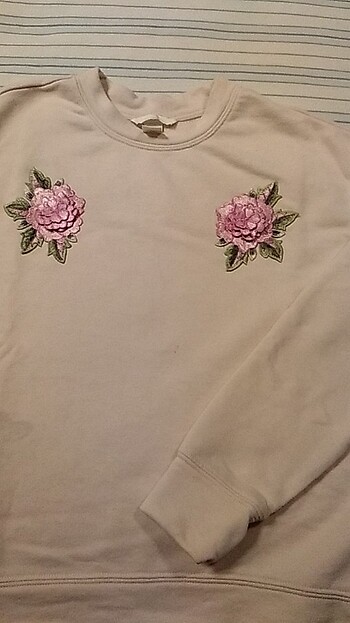 H&M HM swit S_M beden geniş, çok açık pembe rengi