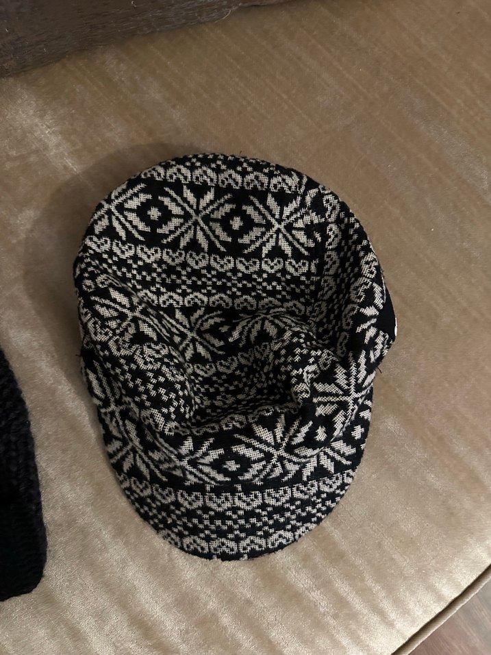 Siyah Taşlı Örgü Kadın Bere - Görsel 4