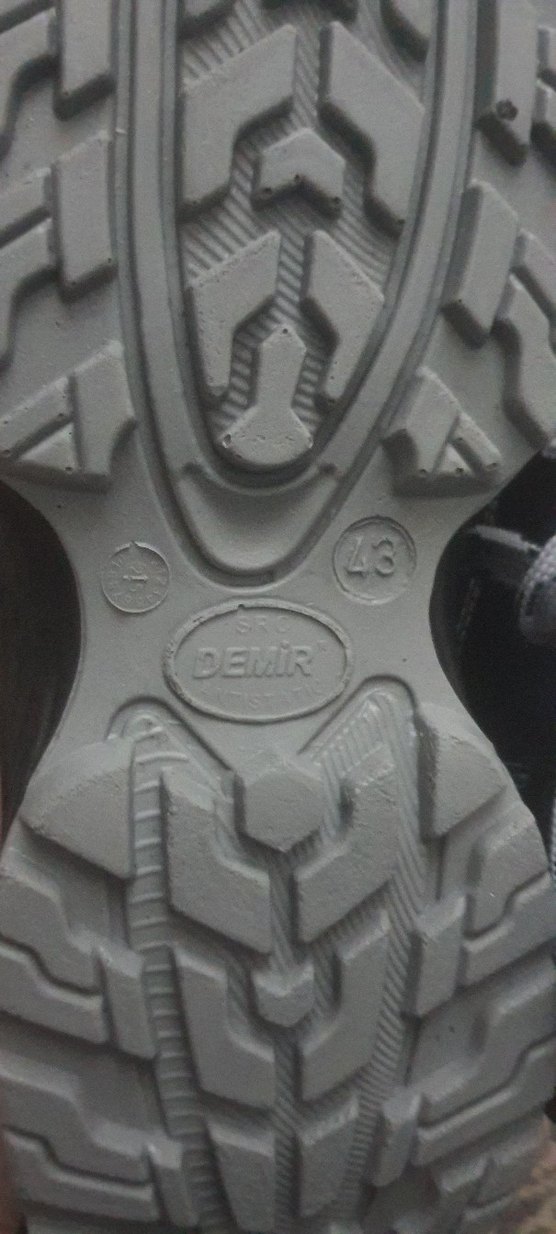 Siyah Gri Erkek Bot çelik burunlu iş ayakkabısı - Görsel 2