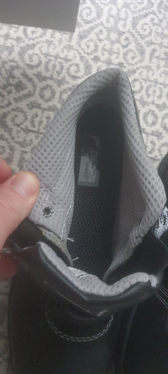 Siyah Gri Erkek Bot çelik burunlu iş ayakkabısı - Görsel 3