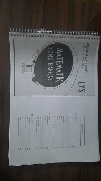 Lys matematik yatay fotokopi