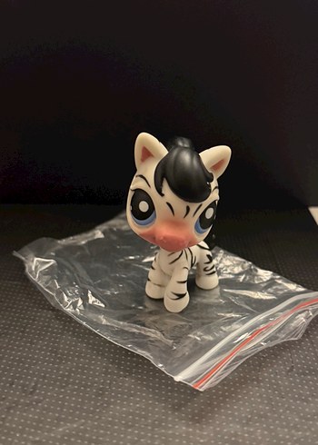 Beyaz Zebra Figür Oyuncak