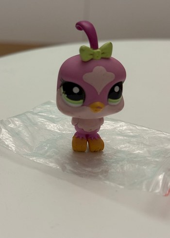 Pastel Pembe Minik Kuş Figür