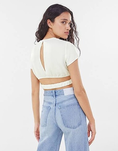 s Beden Bershka Crop Bluz