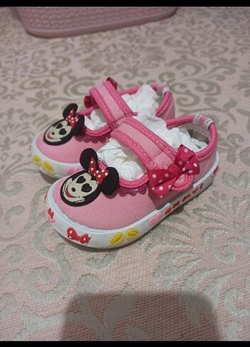 20 Beden çeşitli Renk Kız çocuk Minnie mouse ayakkabı