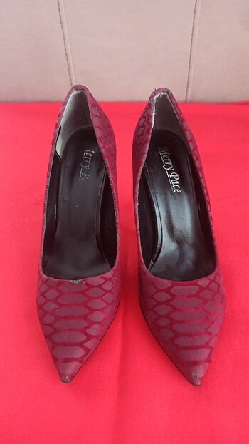 38 Beden Bordo stiletto