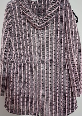 Düğmeli Salaş Midi Kadın Plaj giysisi - Görsel 7