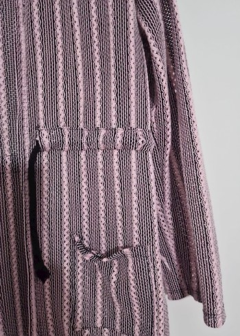 Düğmeli Salaş Midi Kadın Plaj giysisi - Görsel 4