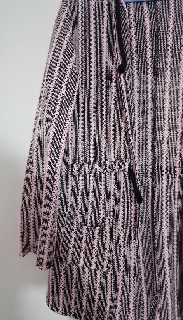 Düğmeli Salaş Midi Kadın Plaj giysisi - Görsel 3