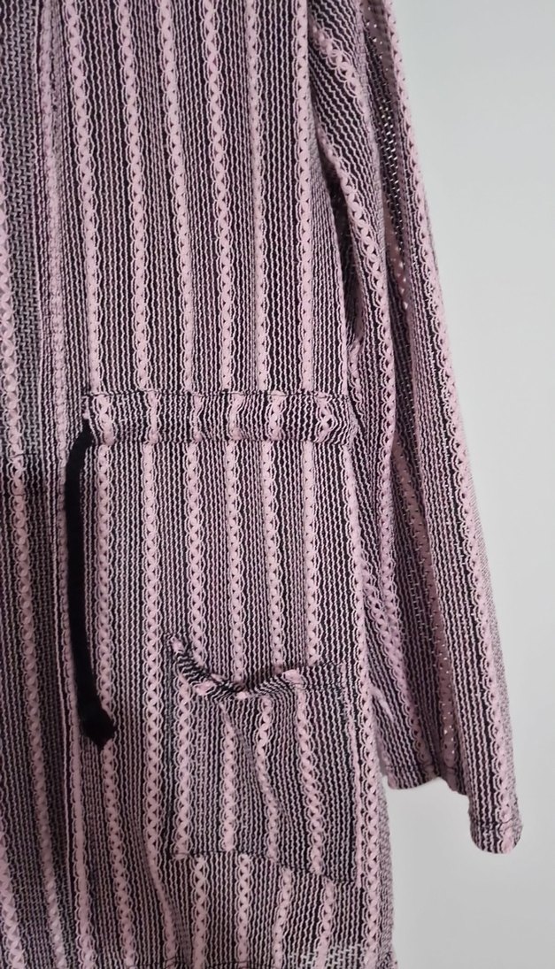 Düğmeli Salaş Midi Kadın Plaj giysisi - Görsel 4