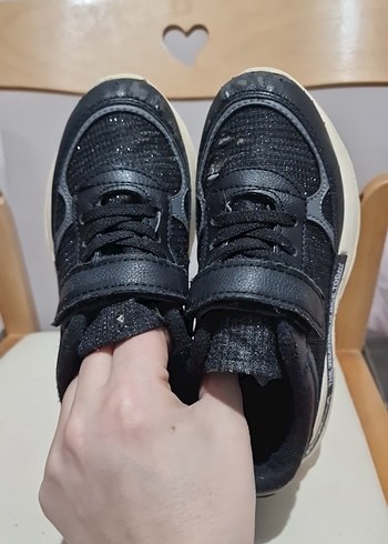 Siyah Çocuk Günlük Spor Ayakkabı - Görsel 6