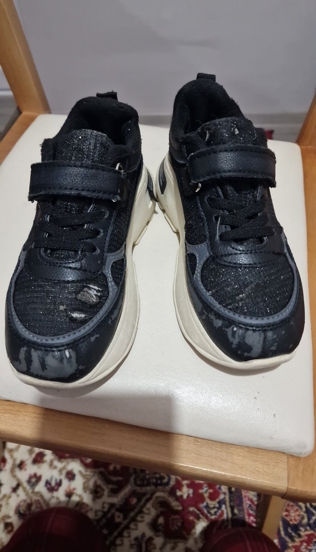 Siyah Çocuk Günlük Spor Ayakkabı - Görsel 3