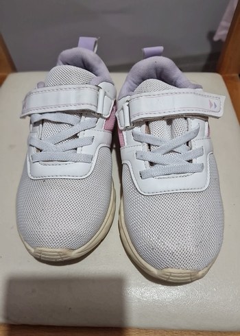 Kızlar için Beyaz Velcro Spor Ayakkabı - Görsel 4