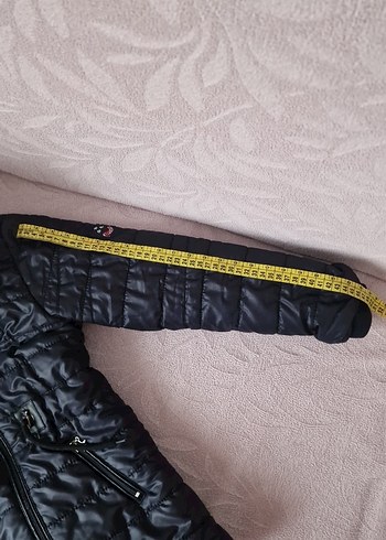 Erkekler için Mavi Desenli Fermuarlı Mont - Görsel 11