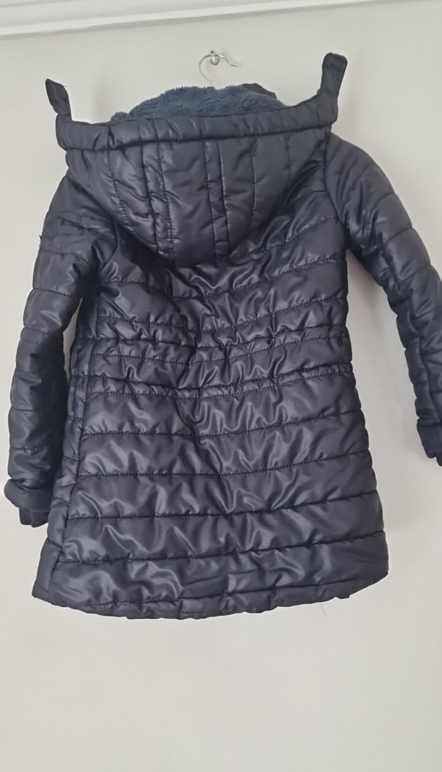 Erkekler için Mavi Desenli Fermuarlı Mont - Görsel 4