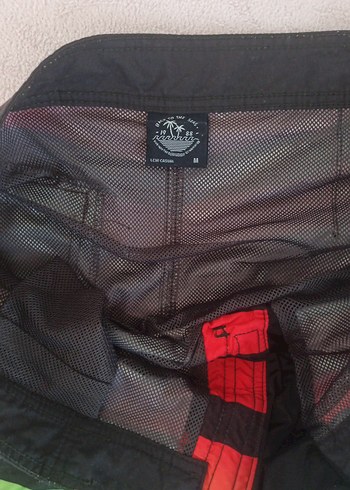 Renkli Çizgili Erkek Mayo Şortu - Görsel 3