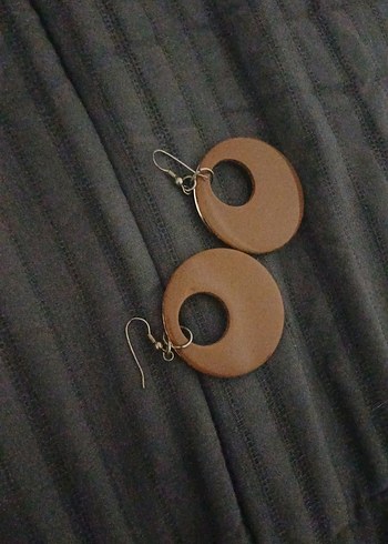 Leopar Desenli Küpe - Görsel 2