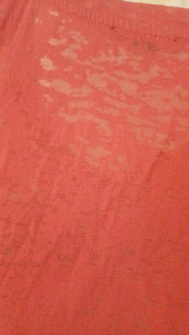 Kısa Kollu Narçiceği Kırmızı Baskılı Tişört - Görsel 4