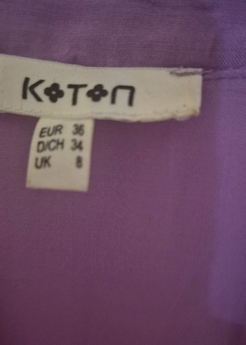 Lila Kadın Gömlek - Görsel 4