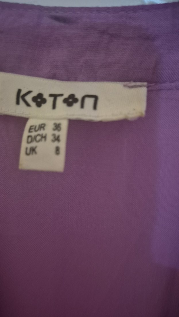 Lila Kadın Gömlek - Görsel 4