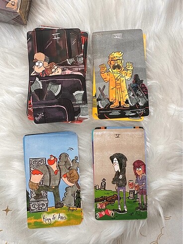 Beden Renk The mystery tarot destesi