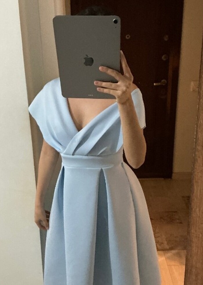 Mavi elbise - Görsel 2