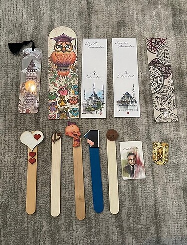 12 Adet Kitap Ayracı