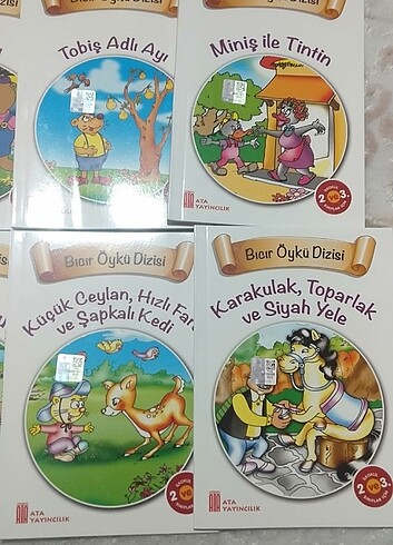Beden 2 ve 3. Sınıflar için hikâye kitabı seti 10 adet