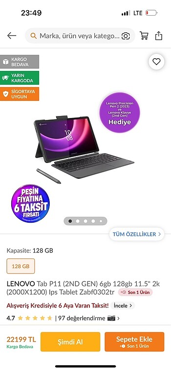 Lenovo Tablet