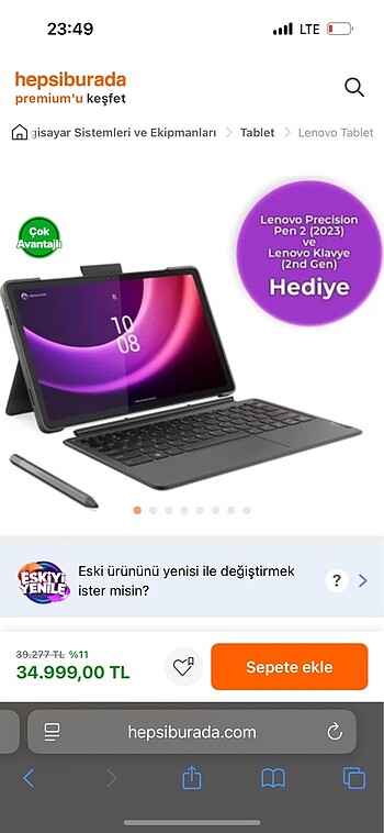 Beden Renk Tablet