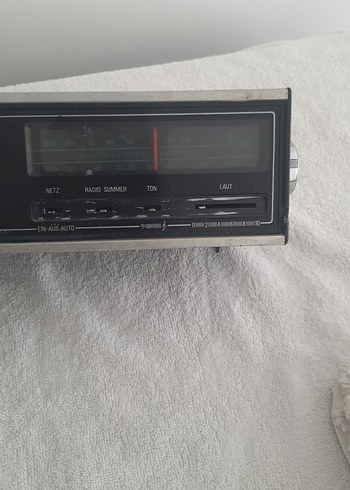  Beden Gri N Timer Mekanik,elektrikli Masa radyosu