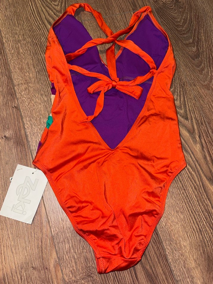 Zeki Renkli Kemerli İnce Askılı Mayo - Görsel 4