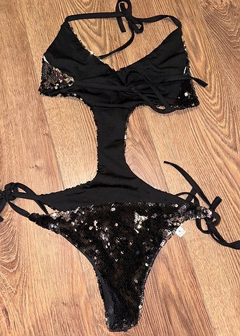 Payetli Detaylı Mini Mayo - Görsel 4