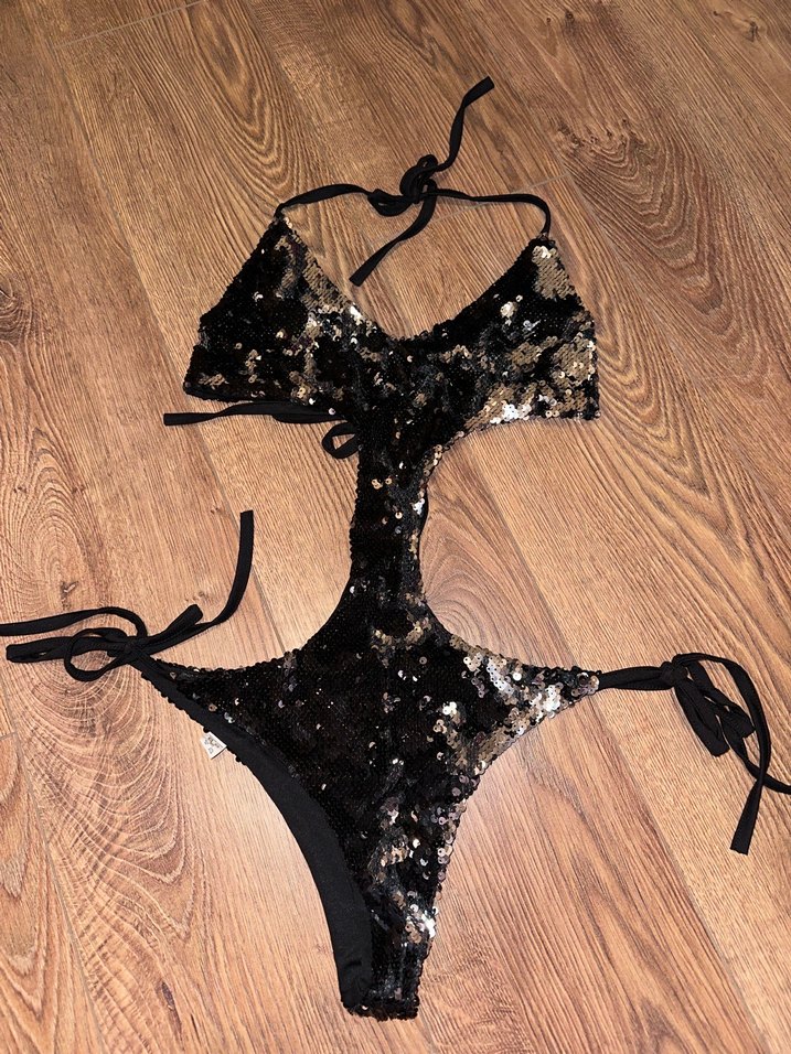 Payetli Detaylı Mini Mayo - Görsel 2