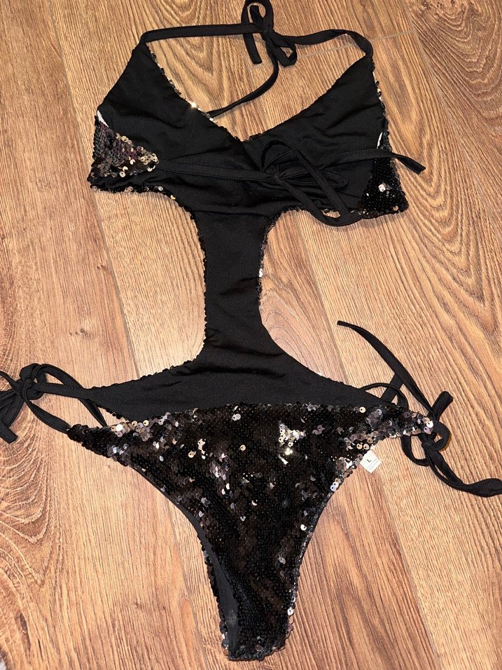 Payetli Detaylı Mini Mayo - Görsel 4