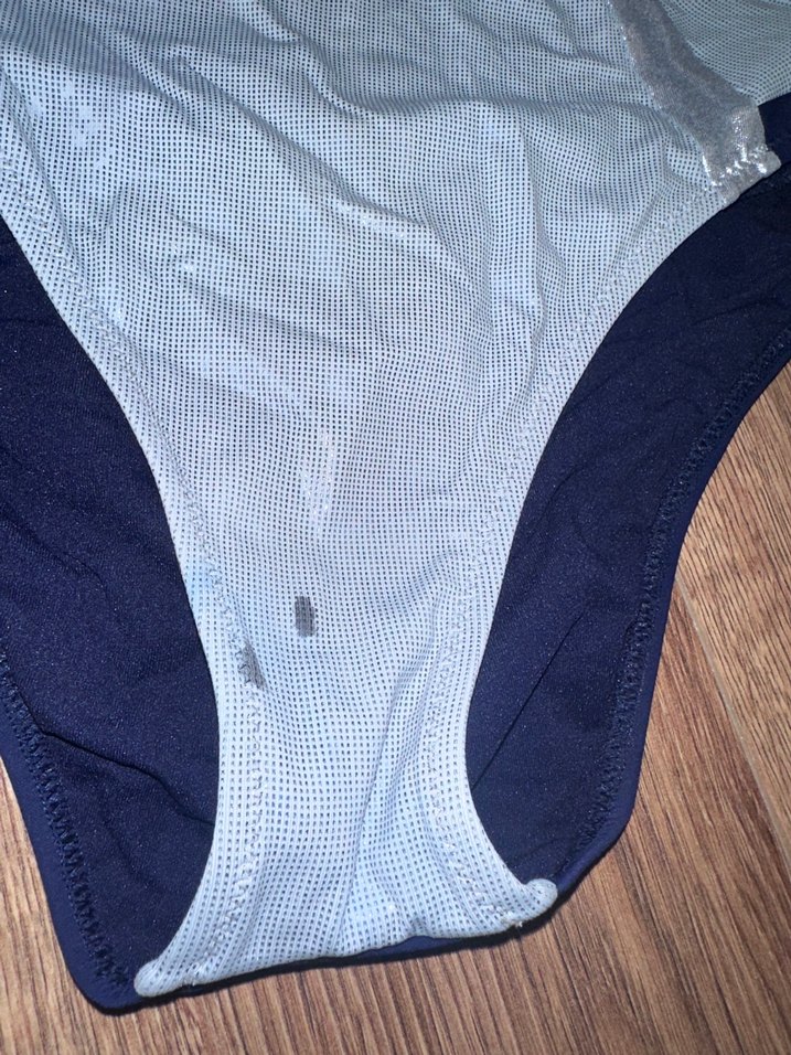 Zeki Mavi Gri Tokalı Kadın Mayo - Görsel 3