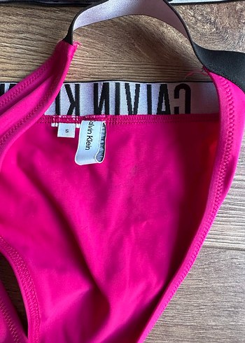 Calvin Klein Pembe Strappy Bikini - Görsel 6