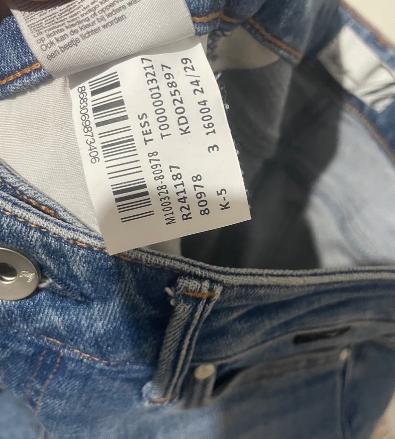 Kadın Mavi Denim Normal Bel Pantolon - Görsel 3