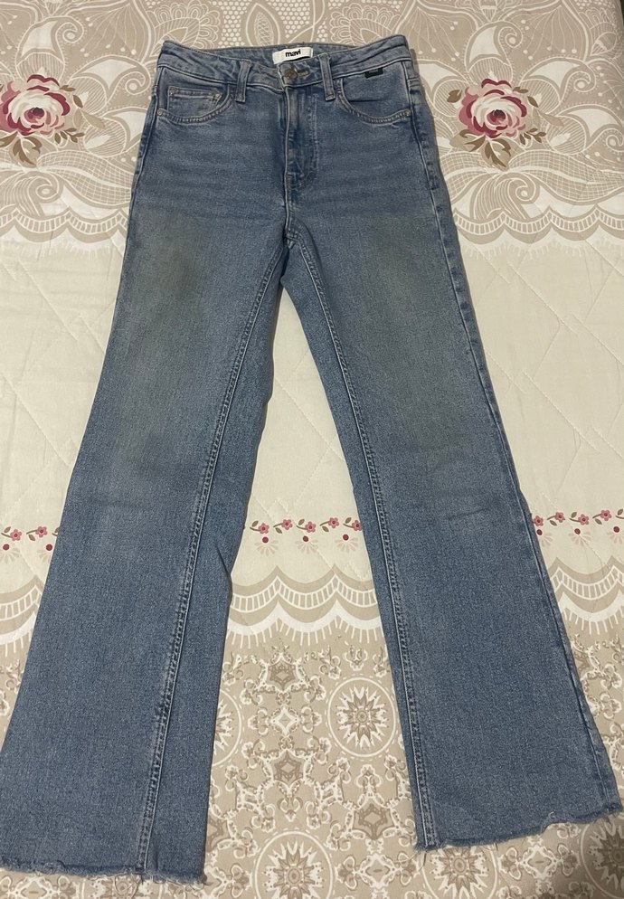 Mavi Regular Fit Kadın Midi Kot Pantolon - Görsel 2