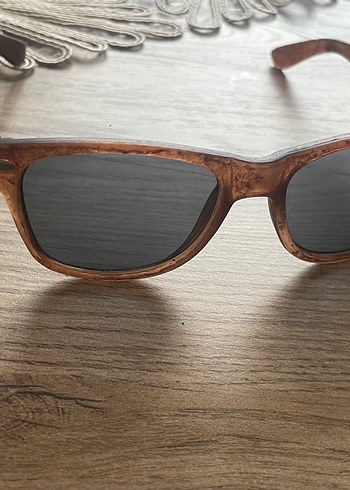 Kahverengi Retro Kadın Güneş Gözlüğü - Görsel 2