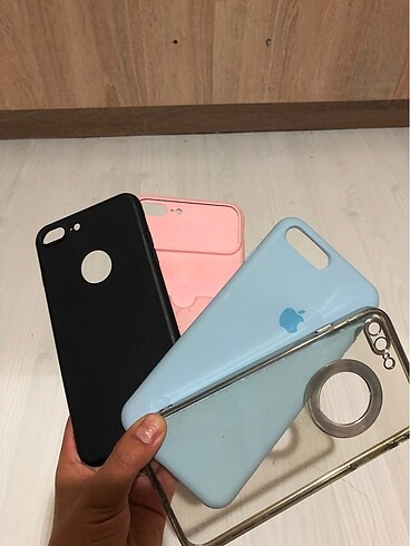 İphone 8 Plus 4 kılıf beraber