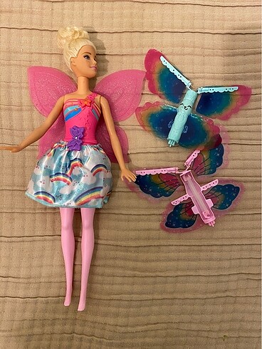 Barbie dreamtopia kelebek kanatları uçar