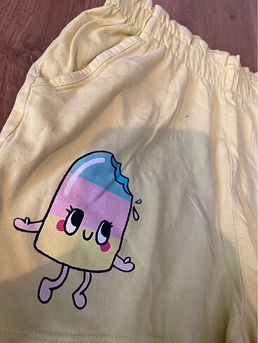 H&M penye şort 8-9 yaş - Görsel 2