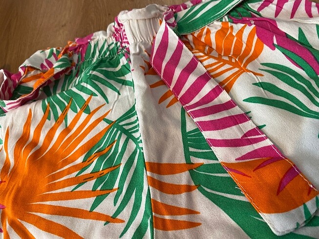 Desenli penye şort 9-10 yaş - Görsel 2