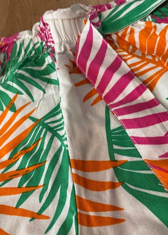 Desenli penye şort 9-10 yaş - Görsel 2