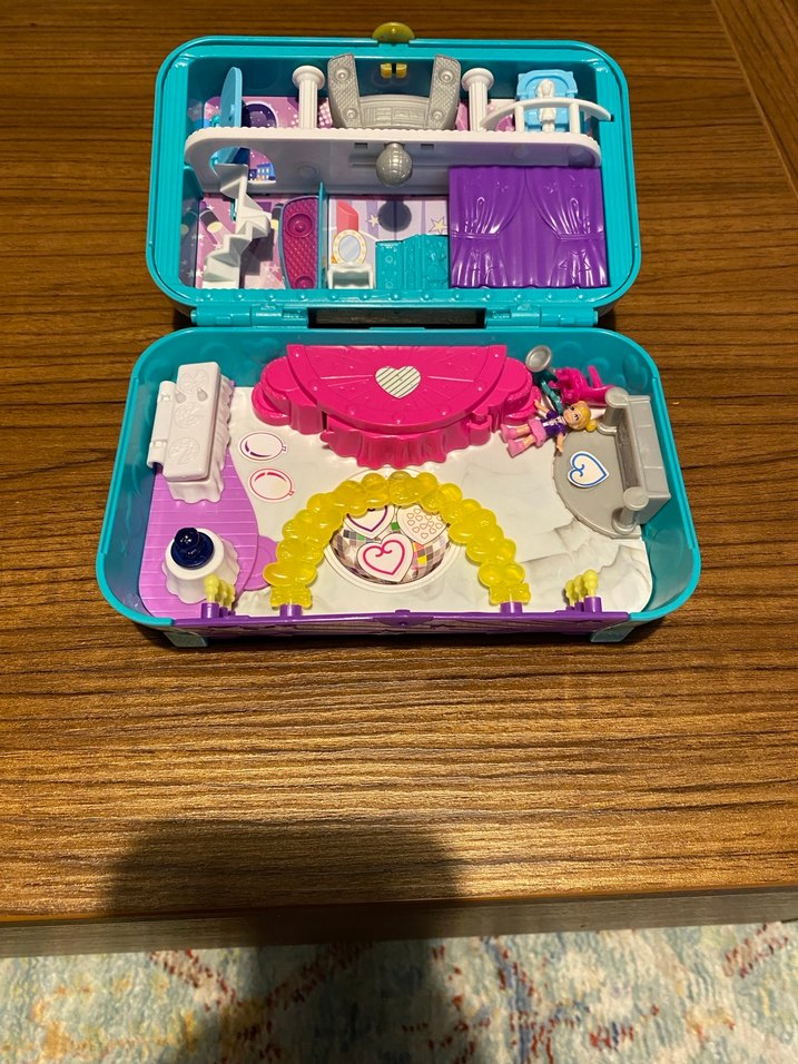 Poly pocket çanta olabilen mikro oyun seti popstar. - Görsel 3